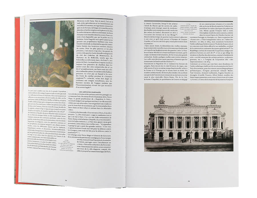 Double page intérieure du catalogue Paris 1874