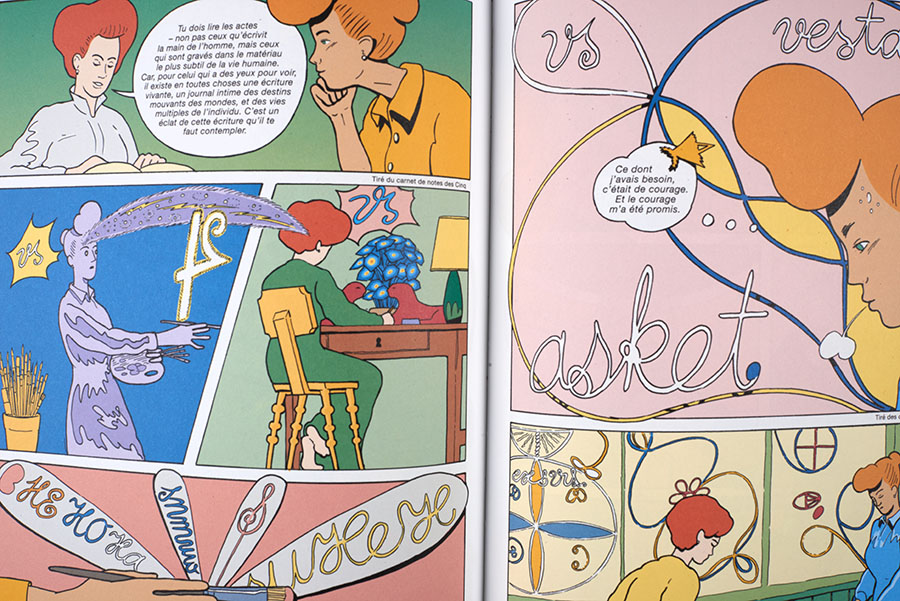 Une page de la BD