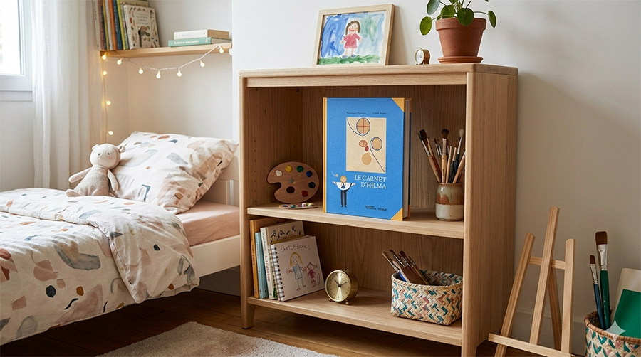 La publication jeunesse vue dans une chambre d'enfant